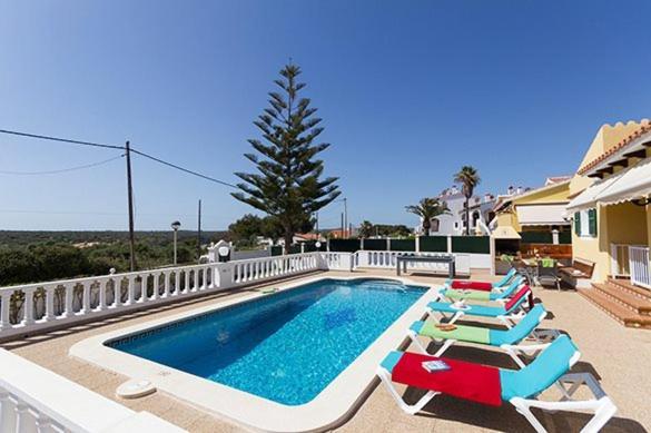 Villa Vistamar Cala En Porter  Eksteriør bilde